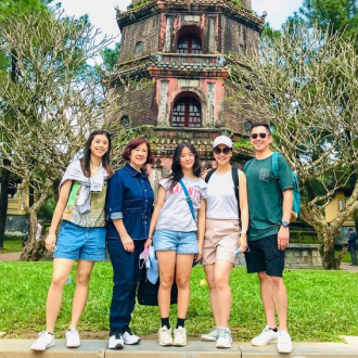 With Family